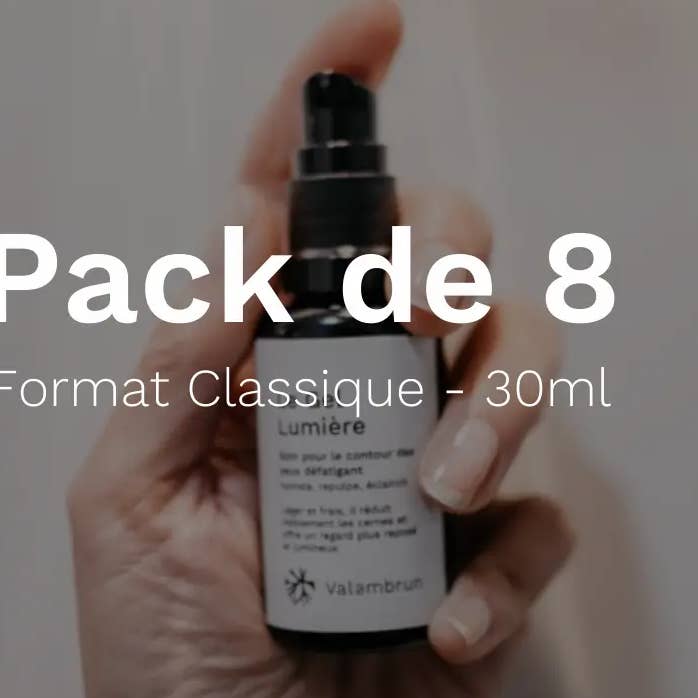 De Lichtgel 30ml - Pak van 8 voor wholesale door Saly Cosmétiques