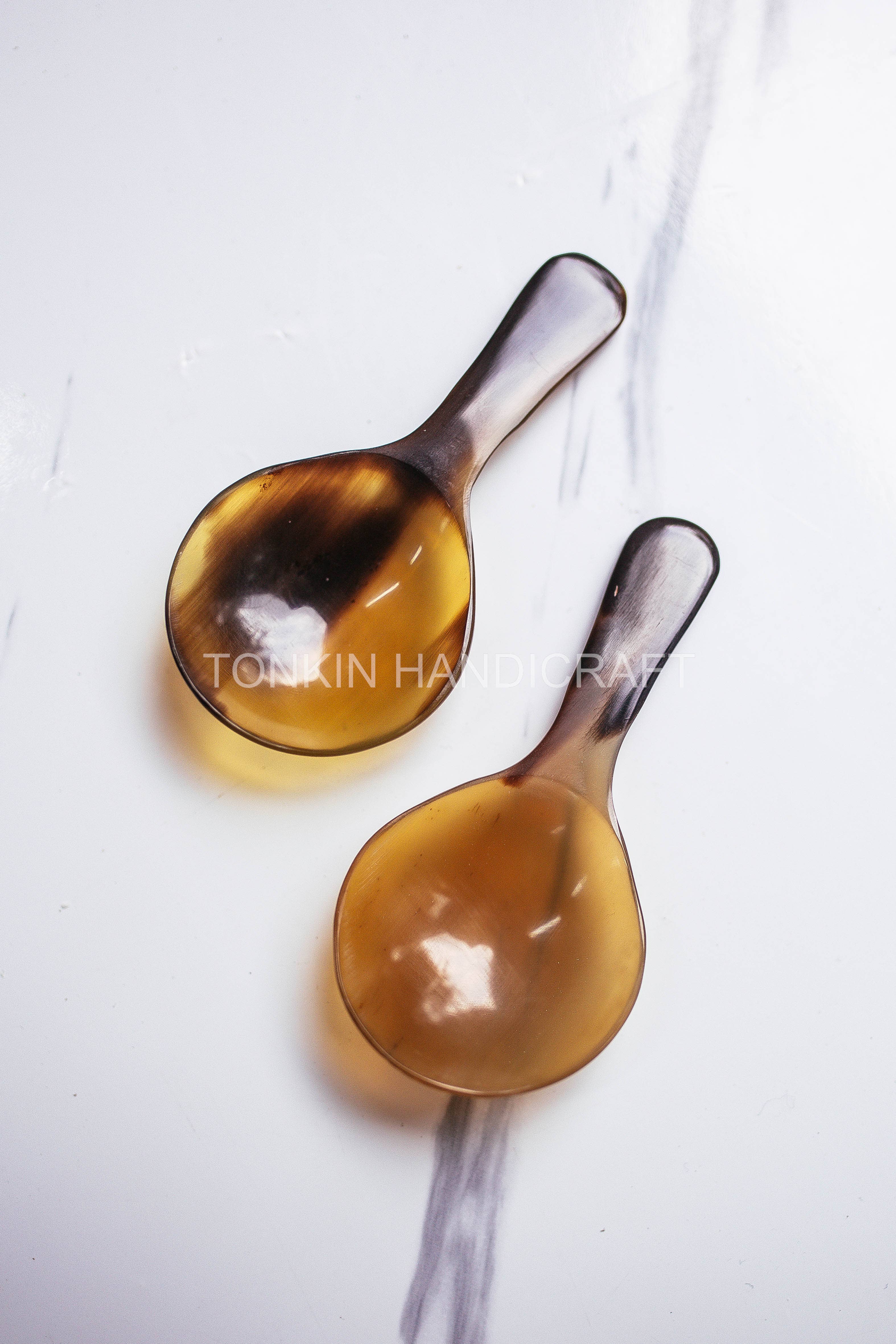 Tonkin Handicraft - Vendita all'ingrosso Cucchiai da cucina - Cucchiaio in Corno di Bufalo S196