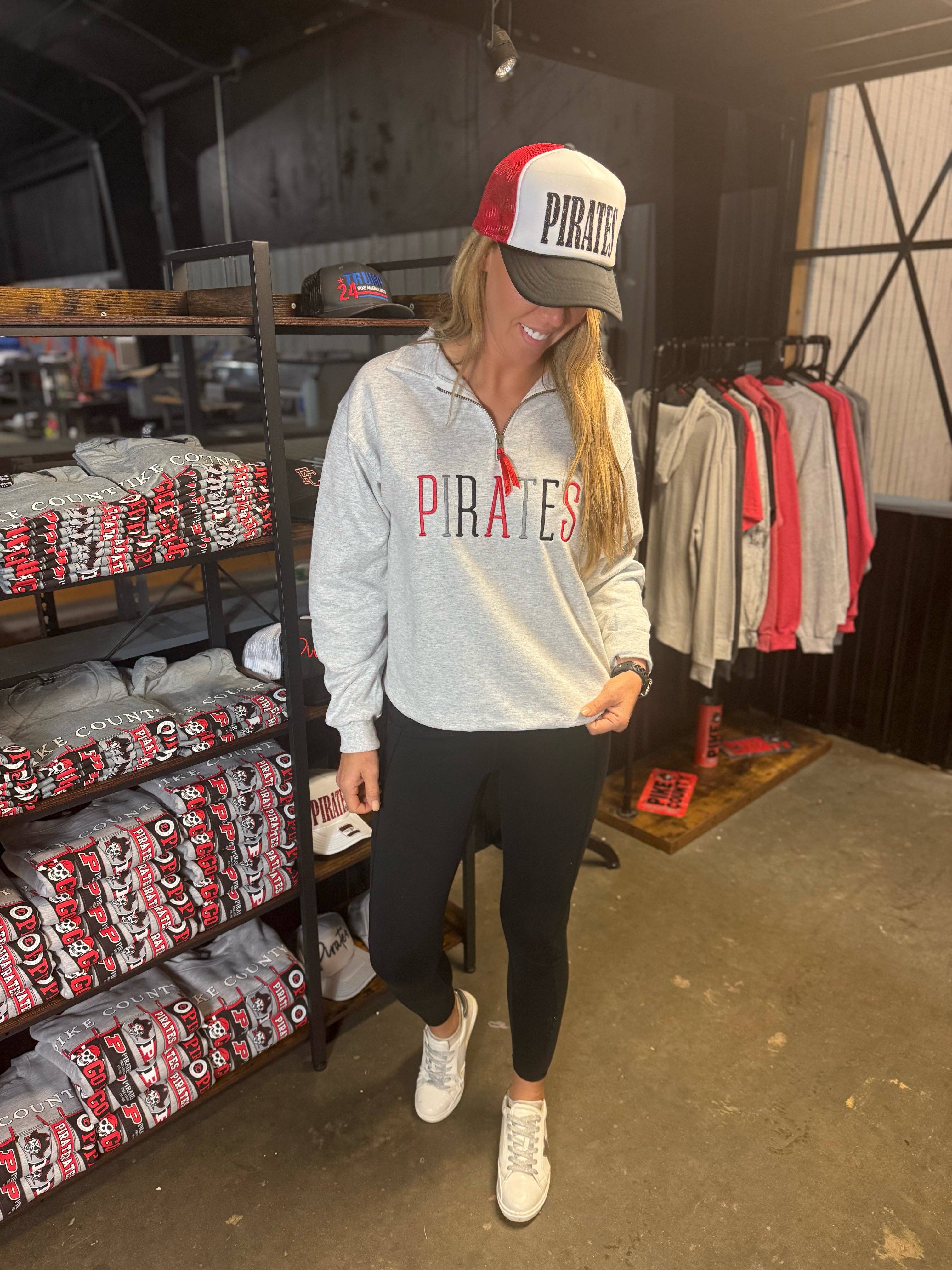 Truelove Apparel - Wholesale Graphic Sweatshirt - Unisex - Embroidered Quarter Zip Pullover1