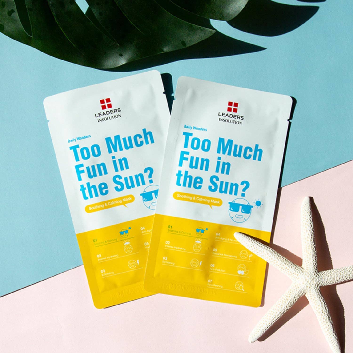 Leaders Cosmetics USA - Wholesale Skincare Face Mask - Daily Wonders Too Much Fun in the Sun? Mask4