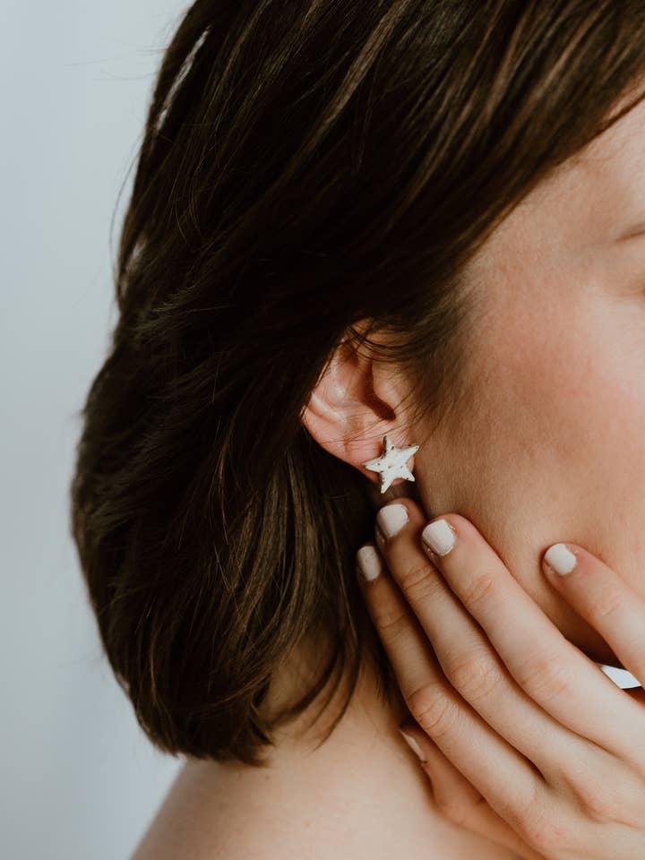 10 stuks geassorteerde keramische oorknopjes voor wholesale door Daily Magic