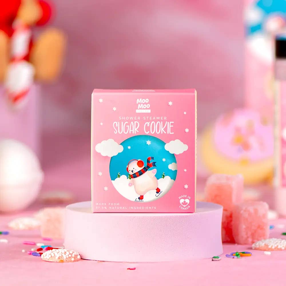 Moo Moo Bath Co - Wholesale Shower Steamer/Bomb - Sugar Cookie Shower Steamer