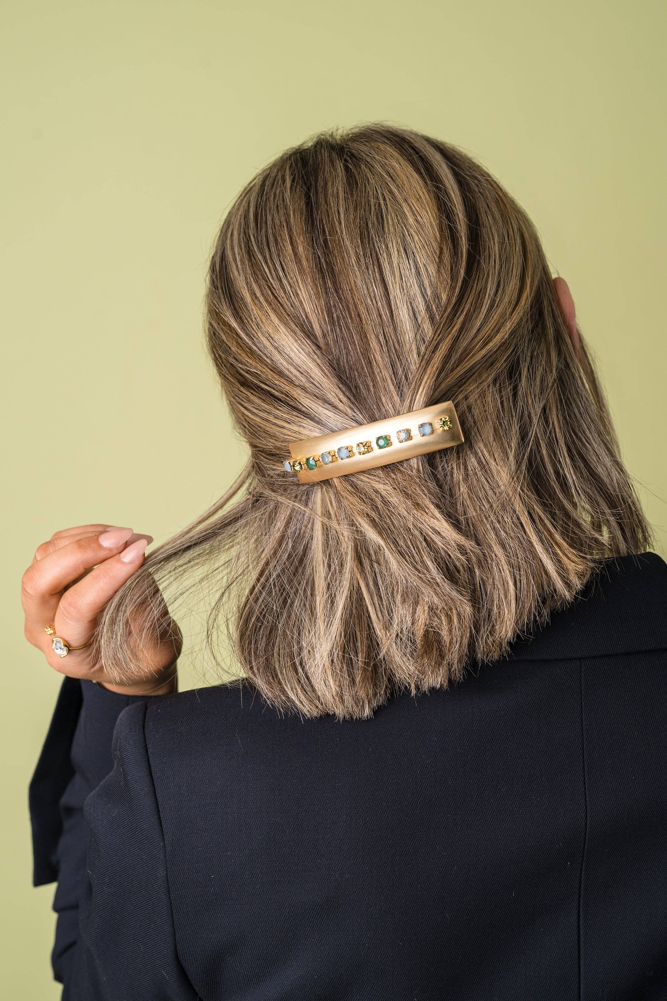 Violet & Brooks - Venta al por mayor Pasador para el pelo - Mujer - Broche de cristal Camille2