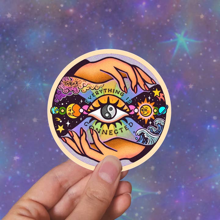 Connected - Sticker for wholesale by SeeknRevel