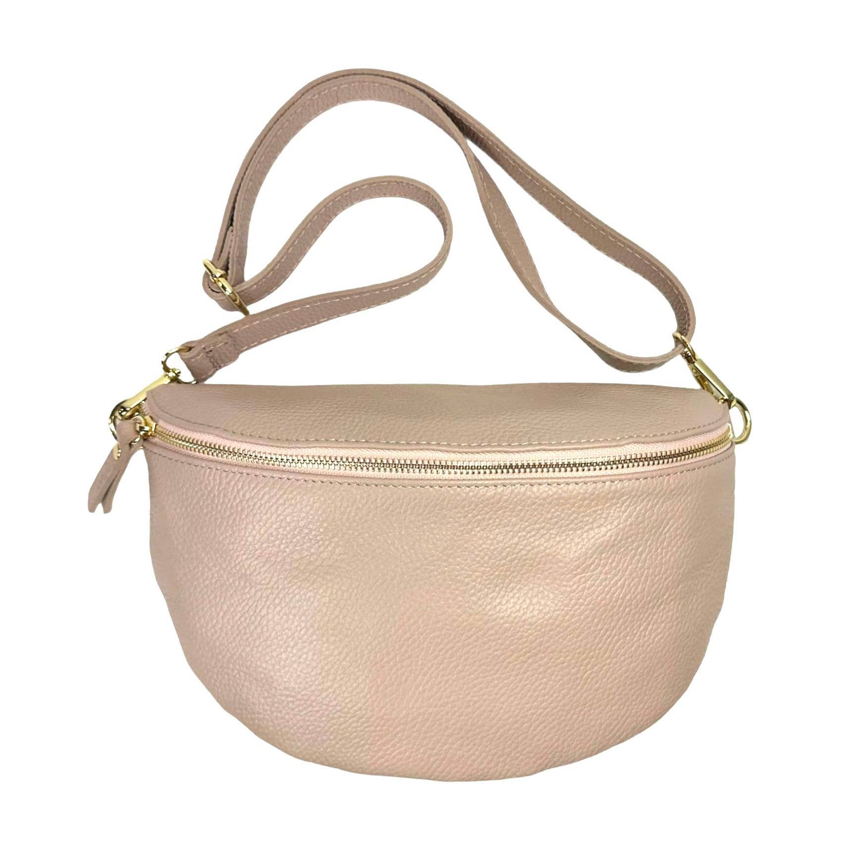 Chenson & Gorett - Vente Sac ceinture – femme - Grand sac de taille en cuir italien pour femme. Ventes en ligne5