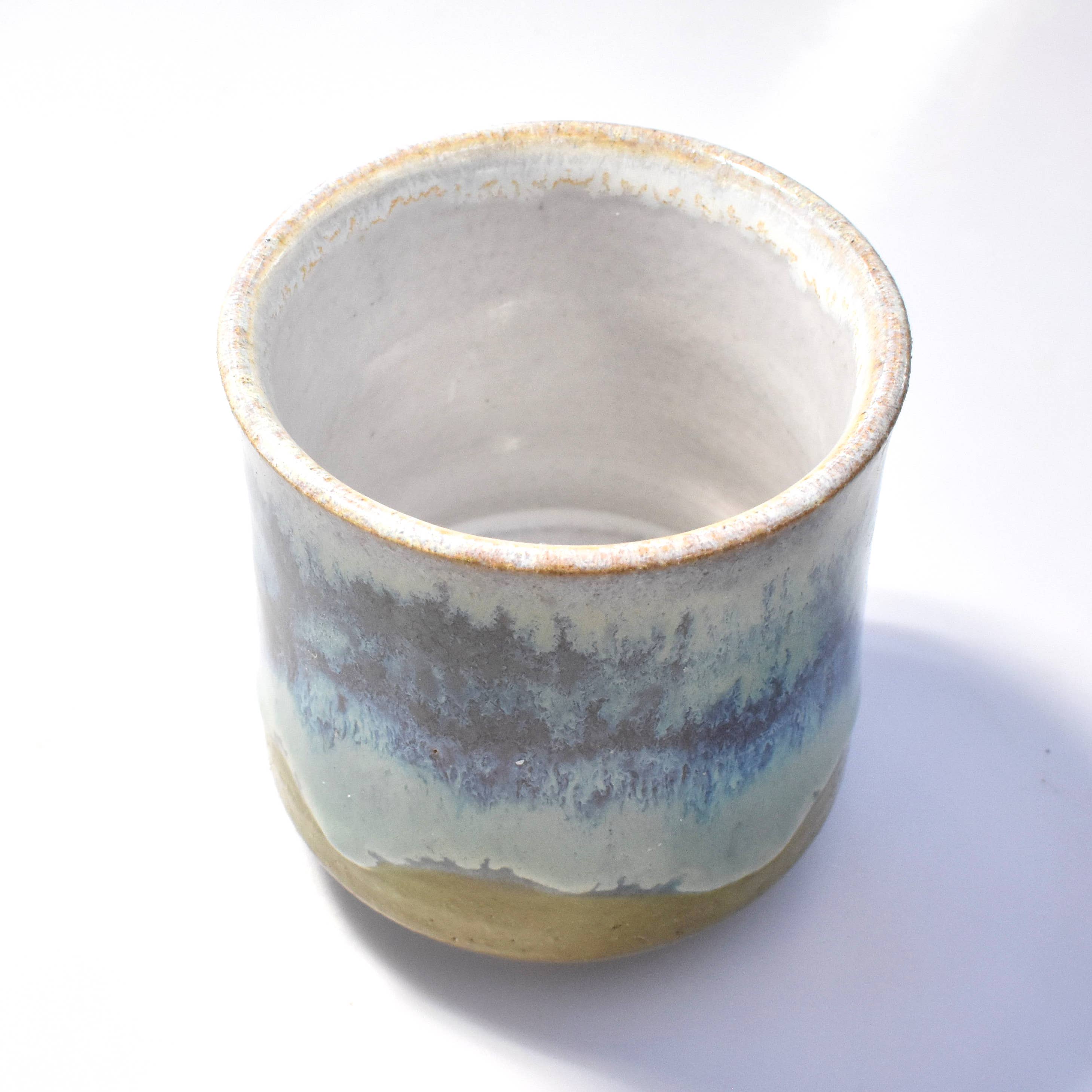 Ceramic Heights - Wholesale Coffee Mug - Drippy Ocean Tumbler2