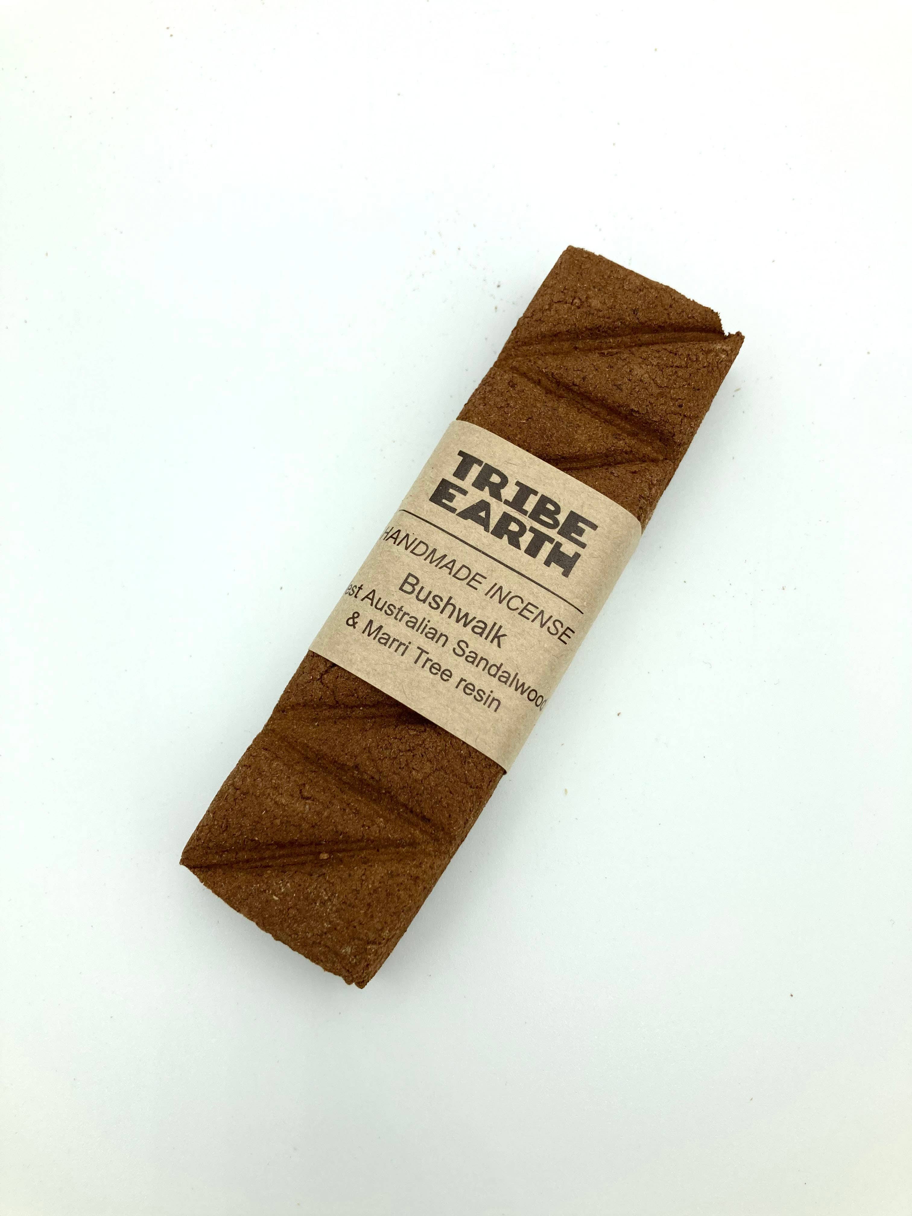 Tribe Earth Incense – wholesale Rökelse – Bushwalk sandelträ och Marri Gum handgjorda rökelse plankor1