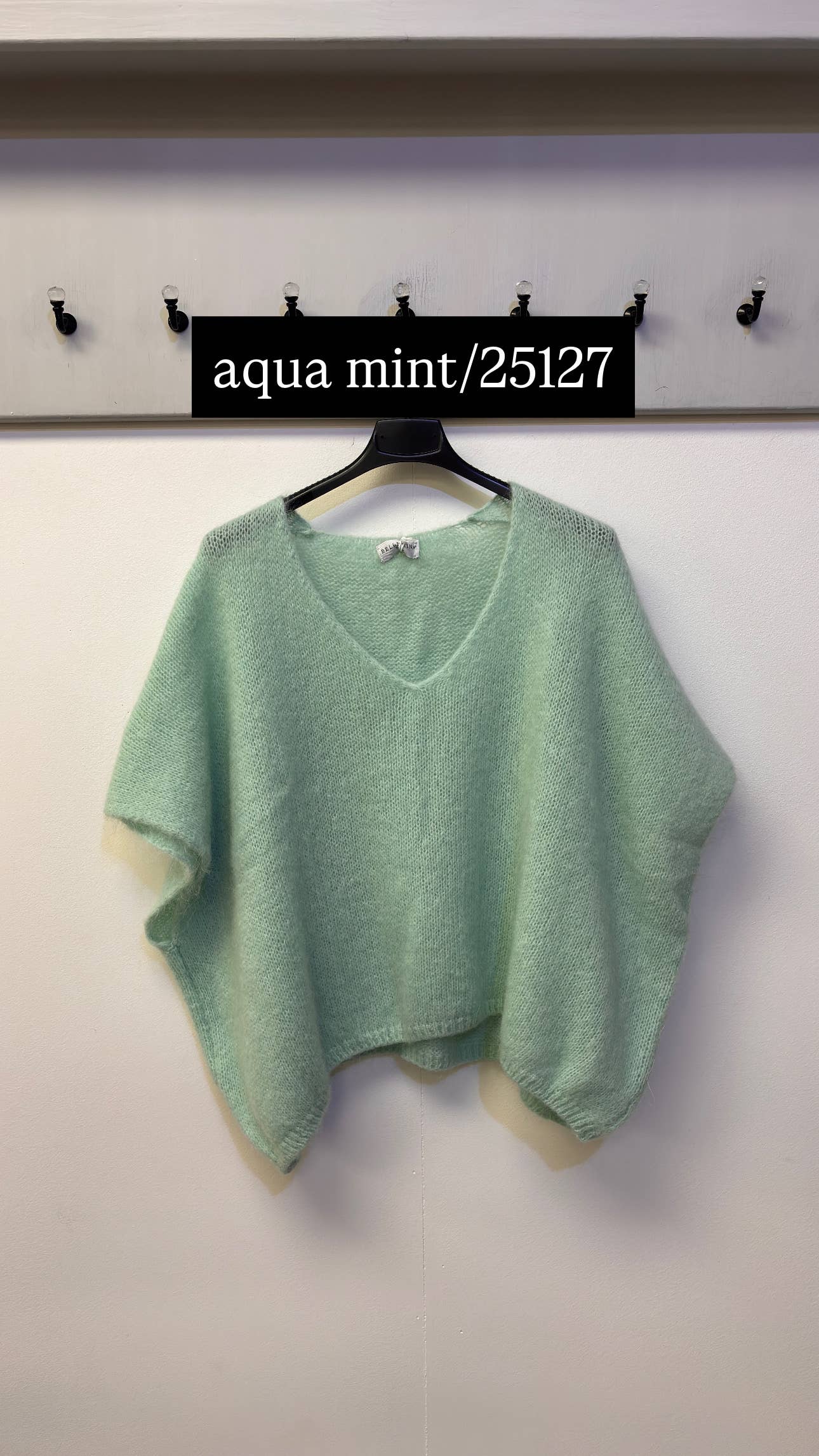 Terminal 1 Clothing – wholesale Tank top – Women′s – Mohair Drop Shoulder Tank Top1