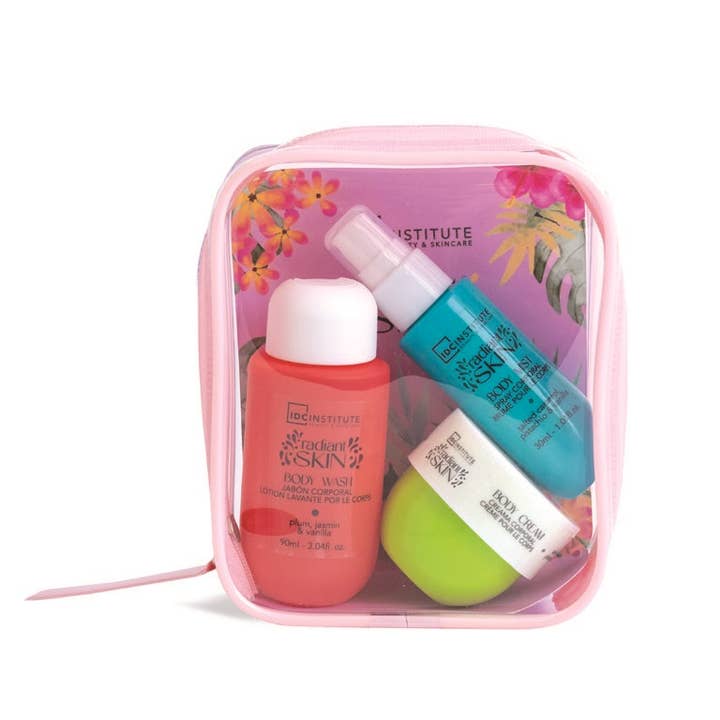 Aquarius Cosmetic SLU - Wholesale Bath & Body Set - IDC INSTITUTE RADIANT SKIN TRAVEL SET1