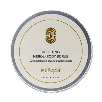 Uplifting Body Scrub | Neroli + Nutmeg + Apricot Seed for wholesale by Suntopia