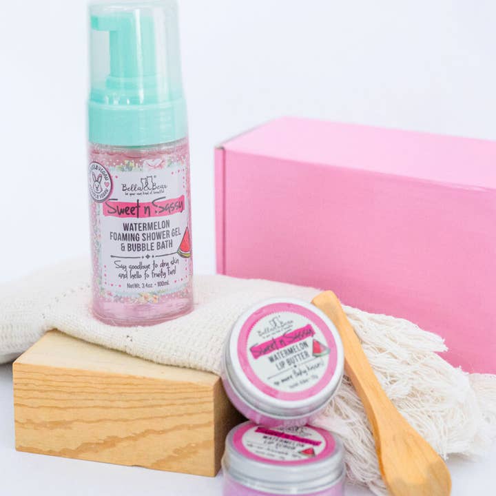 Bella & Bear - Wholesale Bath & body set - Sweet 'n' Sassy Mini Bath & Body Gift Set | Gifts for Women3