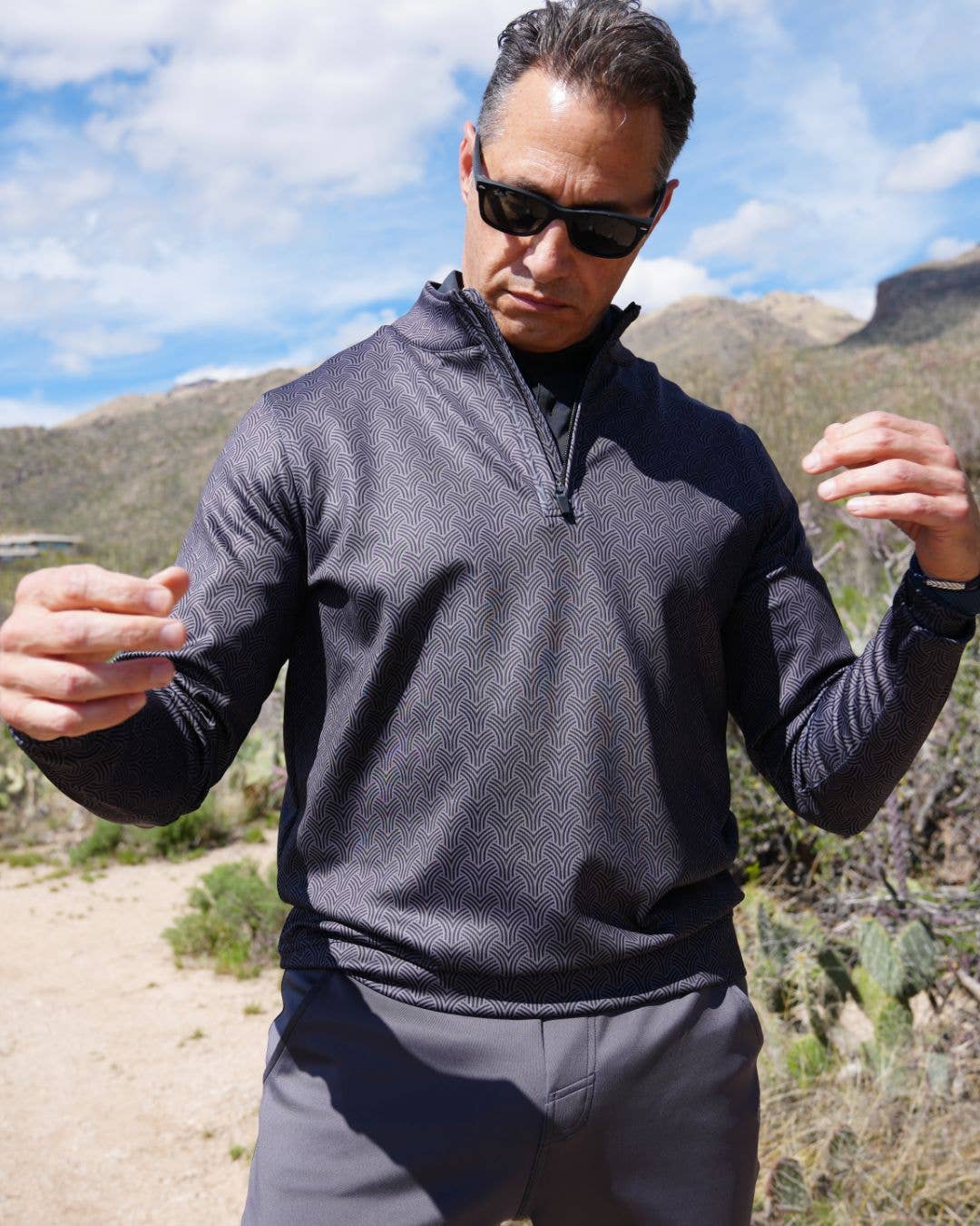 USA Palm - Wholesale Polo - Men's - Infinity 1/4 Zip58