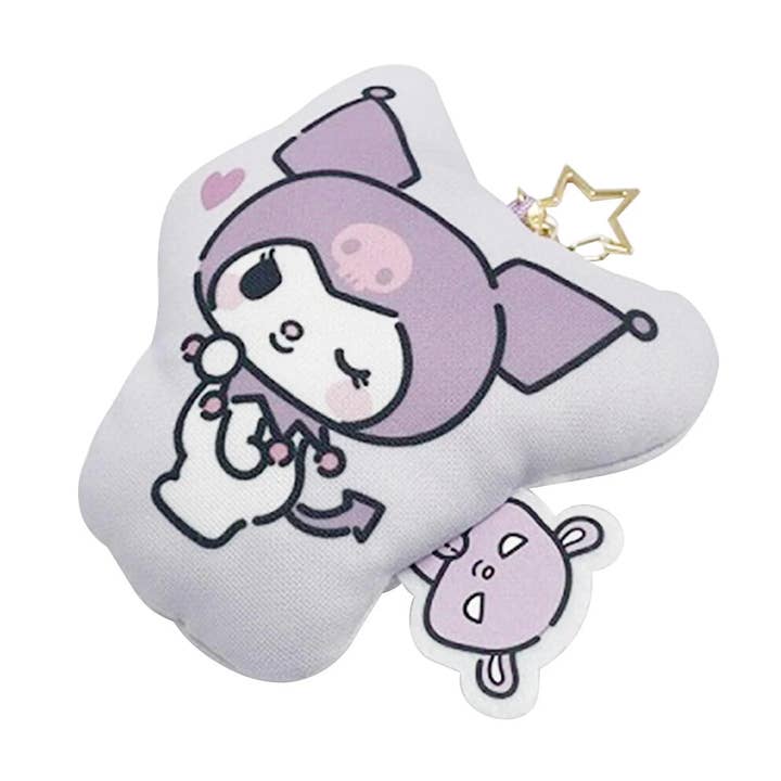 Sanrio Kuromi - Cushion Keychain for wholesale by Just Snap Up