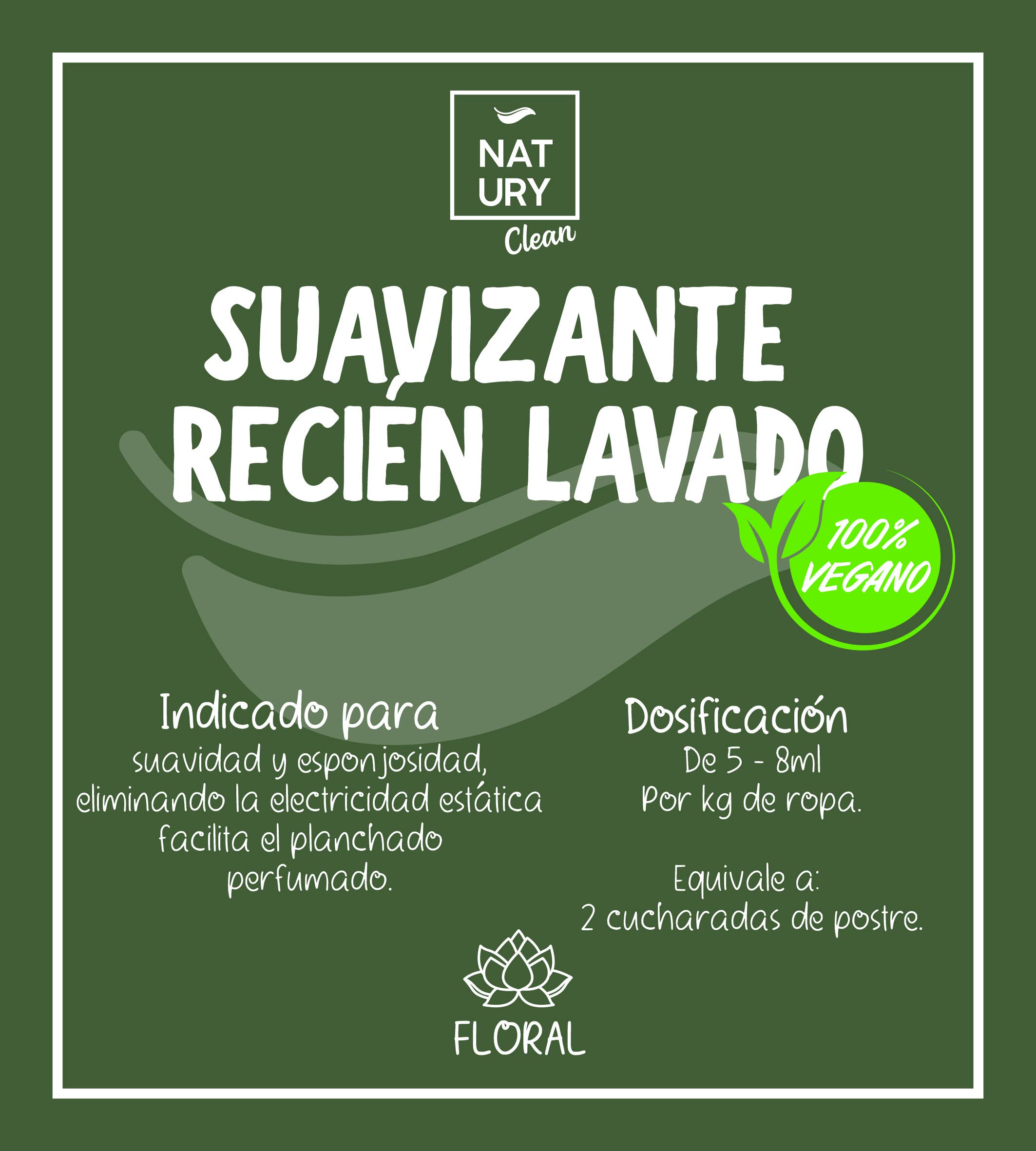 Natury Greencare – Engroshandel Skyllemiddel – Natury Greencare koncentreret blødgøringsmiddel til nyvasket tøj 15 L1