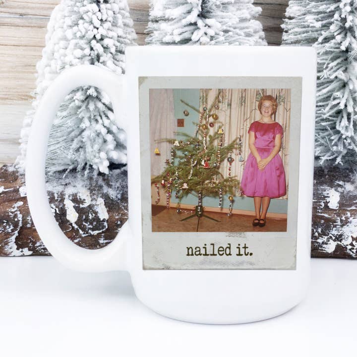 NATALE: Tazza Nailed It per la vendita all'ingrosso da parte di Love Letters