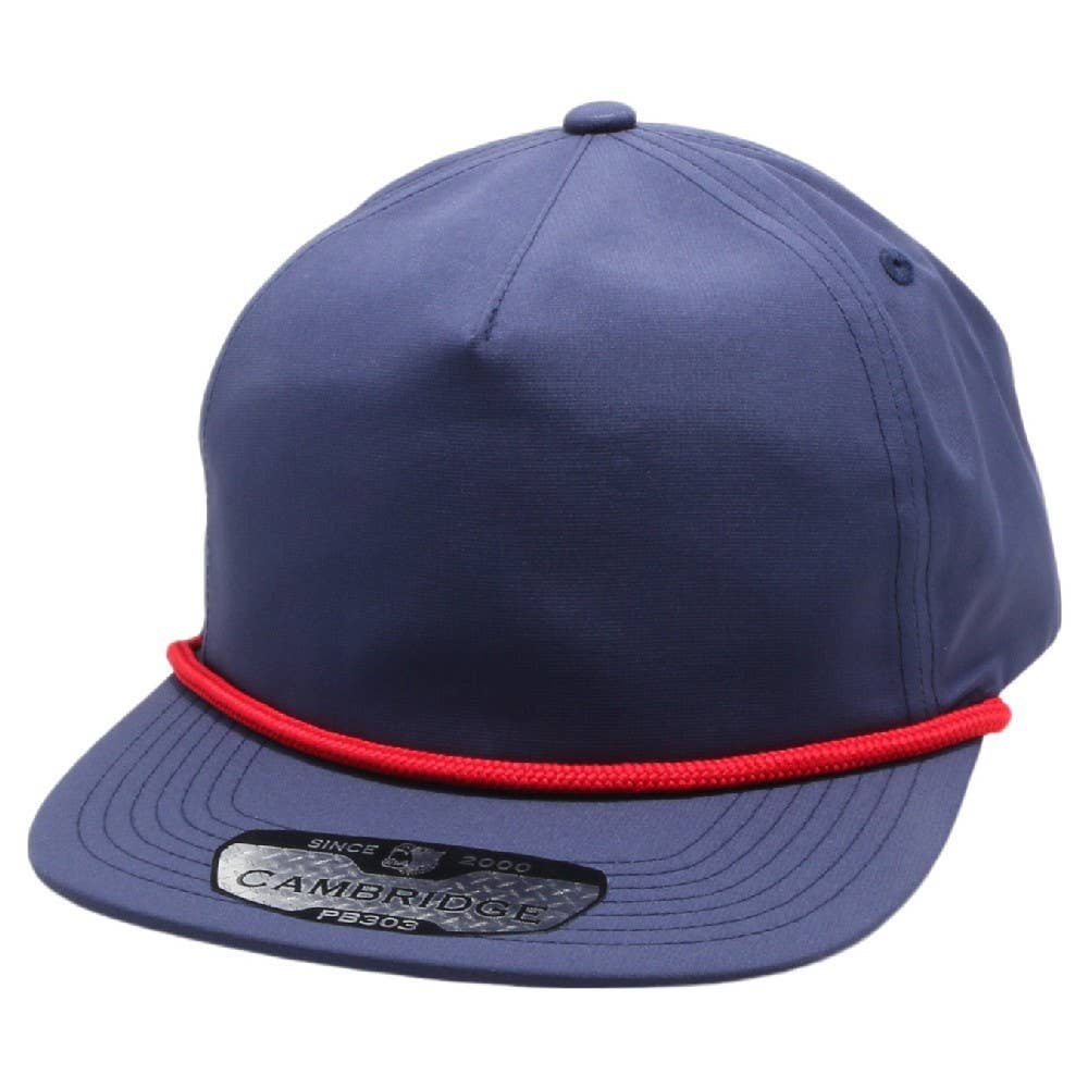 DOBBI - Vente Casquette à visière plate – unisexe - CORDE À 5 PANNEAUX CAMBRIDGE NON STRUCTURÉE8