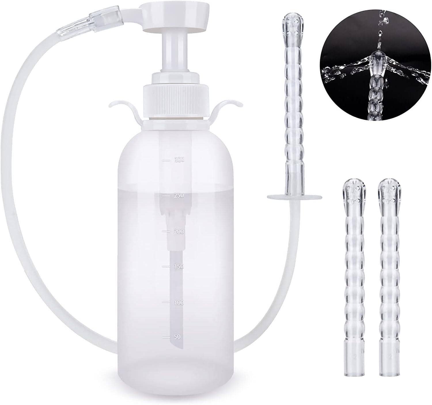 VIGOR – Limpador/limpeza íntima por atacado – Kit de Limpeza Vaginal Duche Anal Duche Vagina 300 ml (10 unidades)0