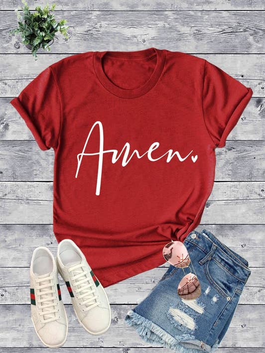 Unisex Round Neck Short Sleeve T-Shirt for wholesale by Top Avenue