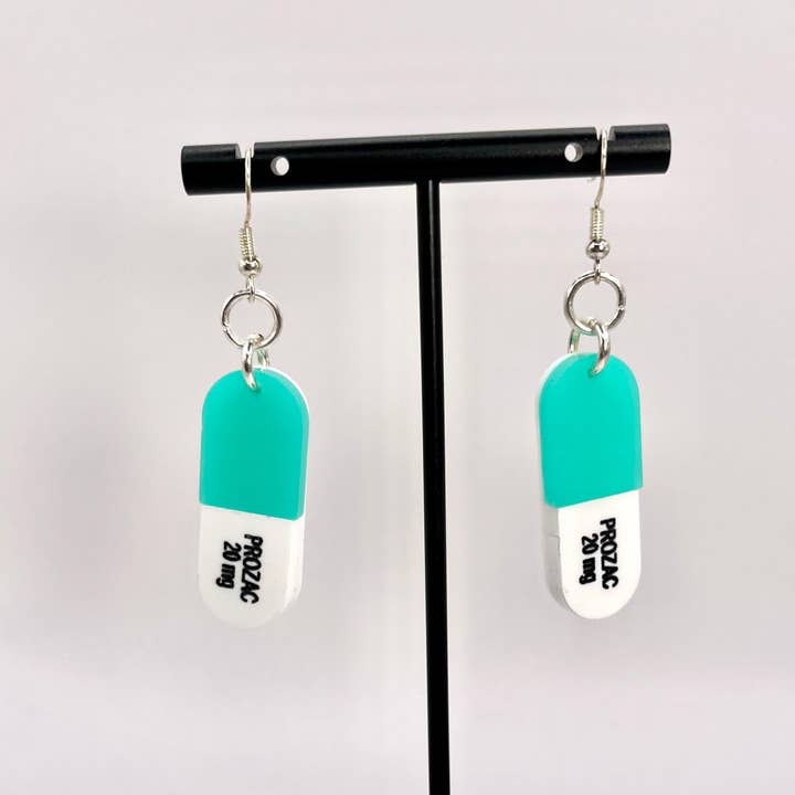 The Spooky Haus - Wholesale Dangle Earrings - Prozac Earrings9
