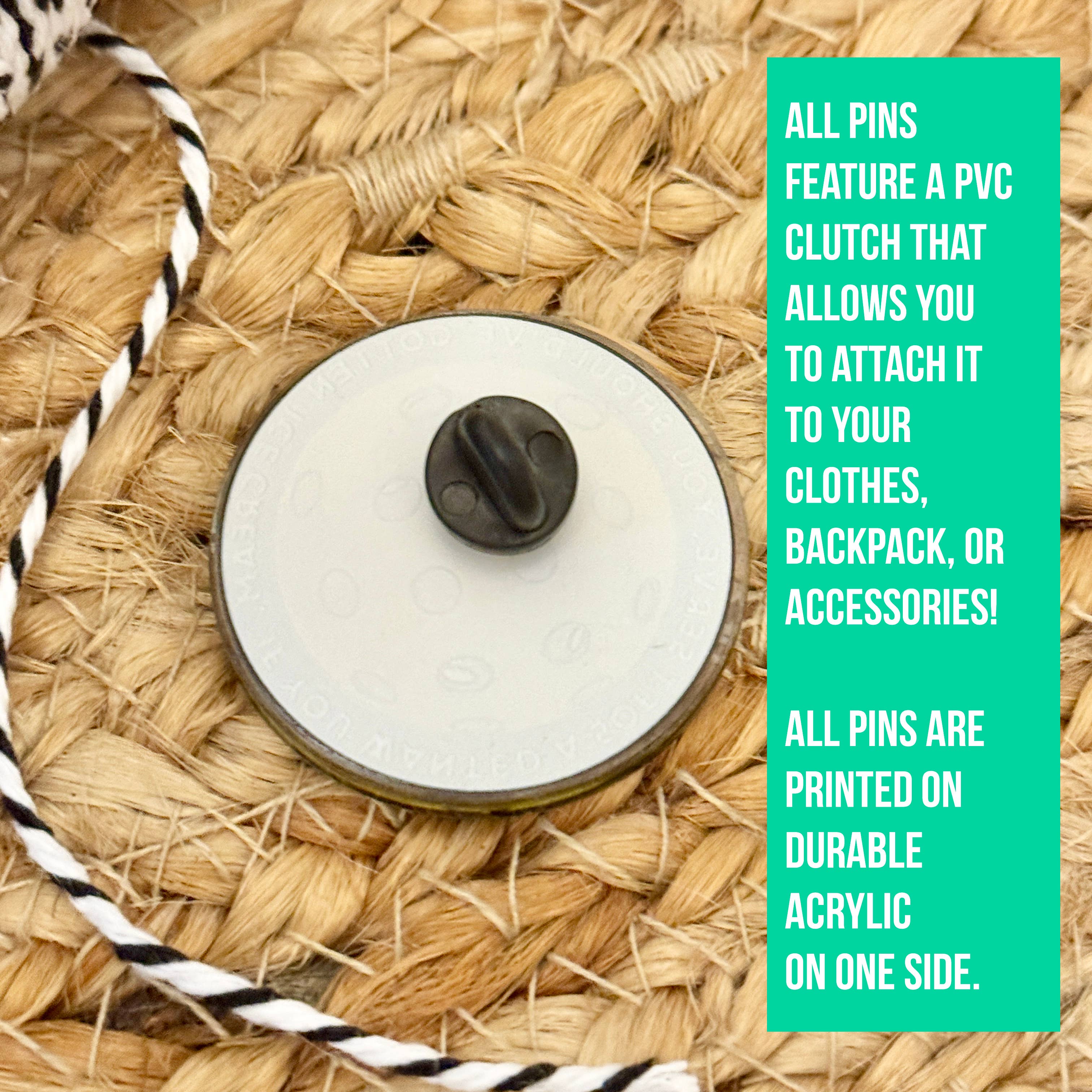 Uncle Dunc's Sticker Shoppe - Wholesale Lapel Pin/Button - Honey Bee Pin5