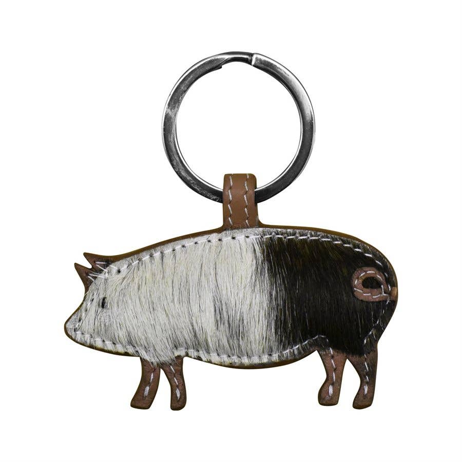 ili New York - Wholesale Keychain - Unisex - 6176 Pig Key Fob3