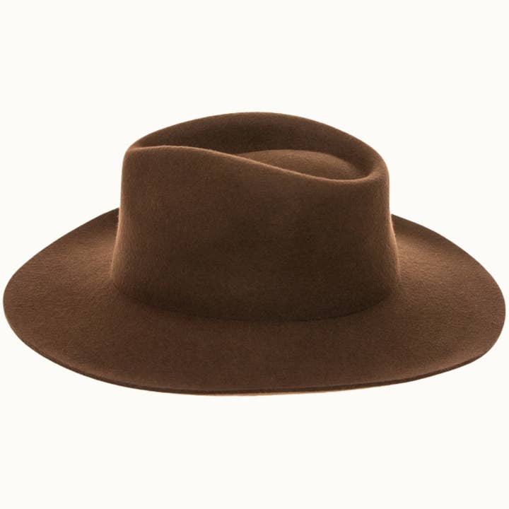 Olive & Pique - Wholesale Fedora - Women's - 100% Australian Wool Classic Stiff Brim Rancher Hat