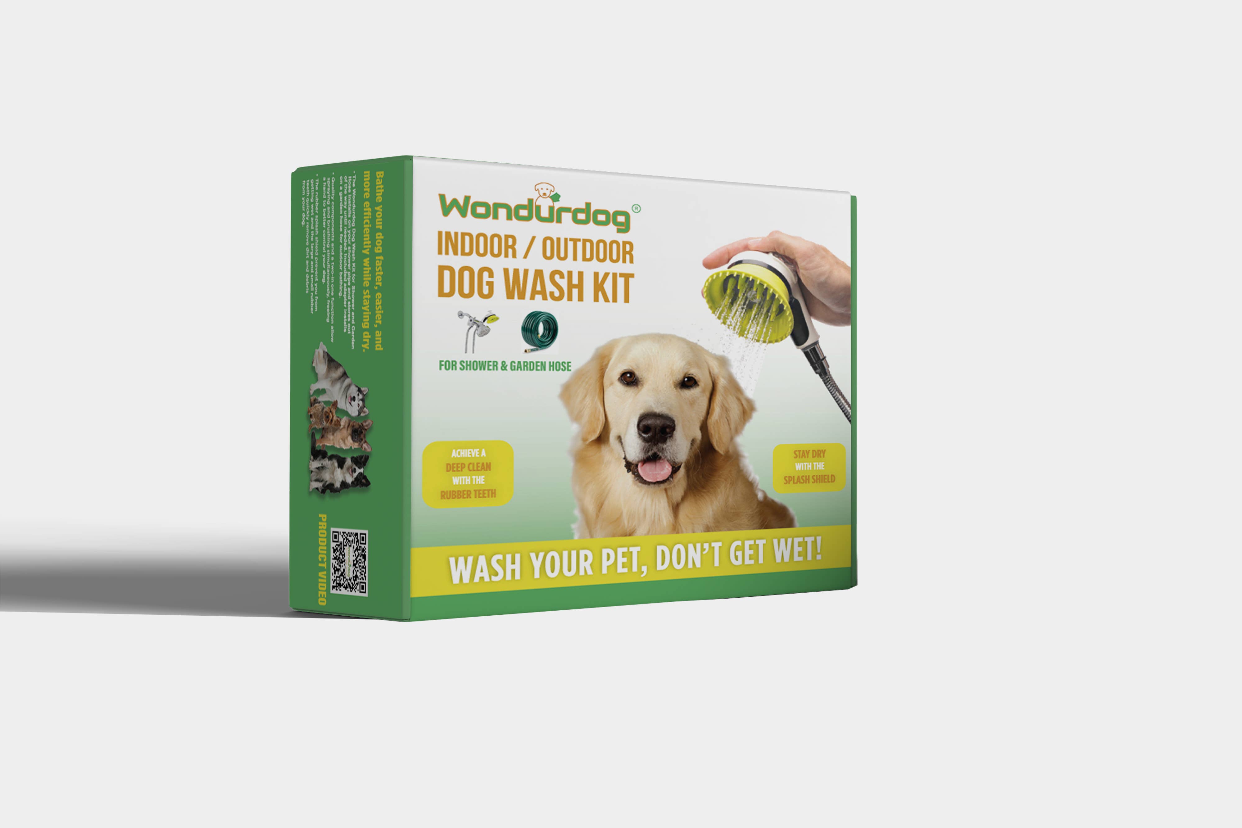 WONDURDOG - Wholesale Pet Grooming Aid - Dog - Wondurdog Quality Indoor / Outdoor Dog Wash Kit for Shower a1