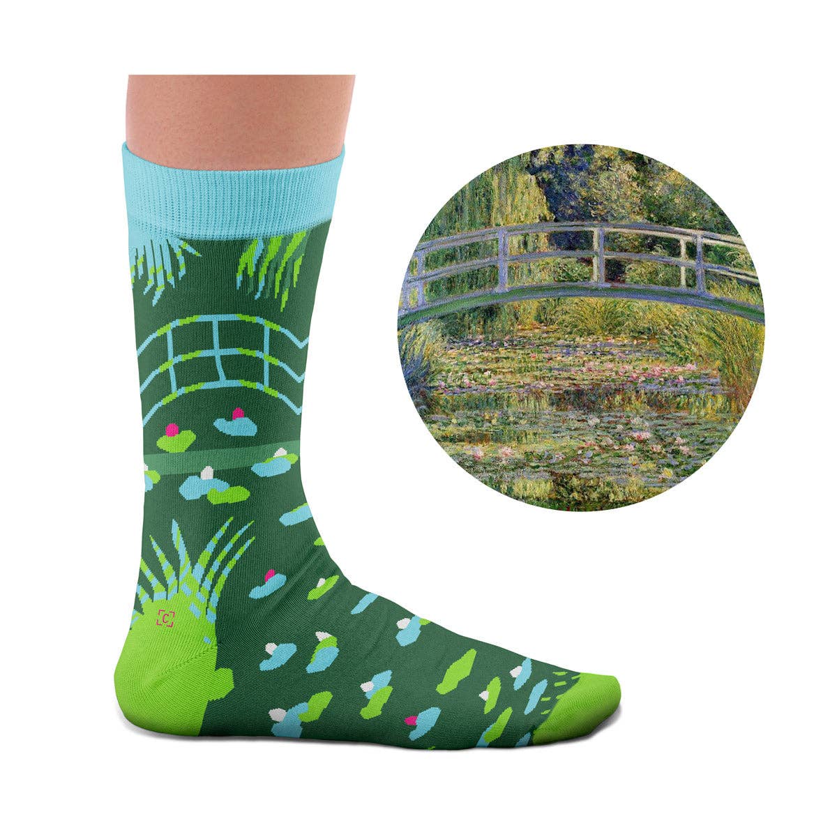 Sock Affairs - Wholesale Socks - Women's - Water Lily Pond Socks0