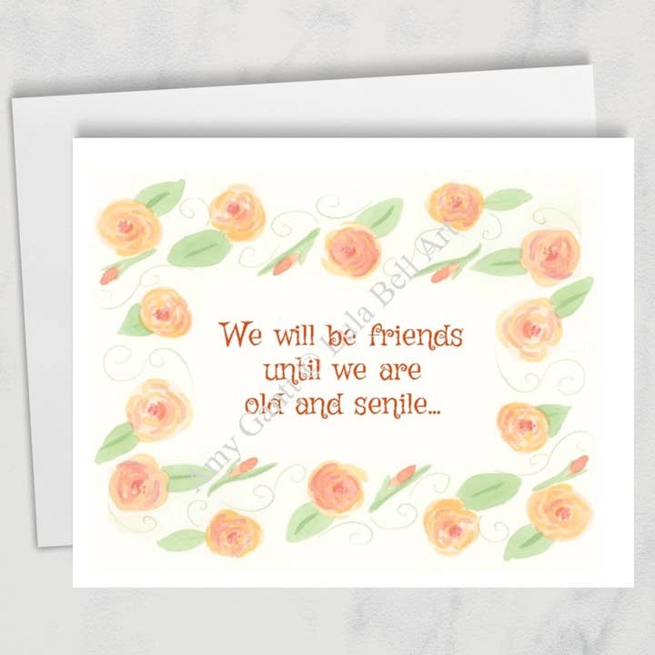 Lula Bell Cards and Gifts - Wholesale Birthday Card - Birthday - Forever Friends Greeting Card