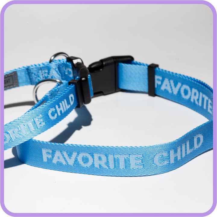 Enfant préféré (Sky) - Collier pour chien pour la vente par Pretty Alright Goods
