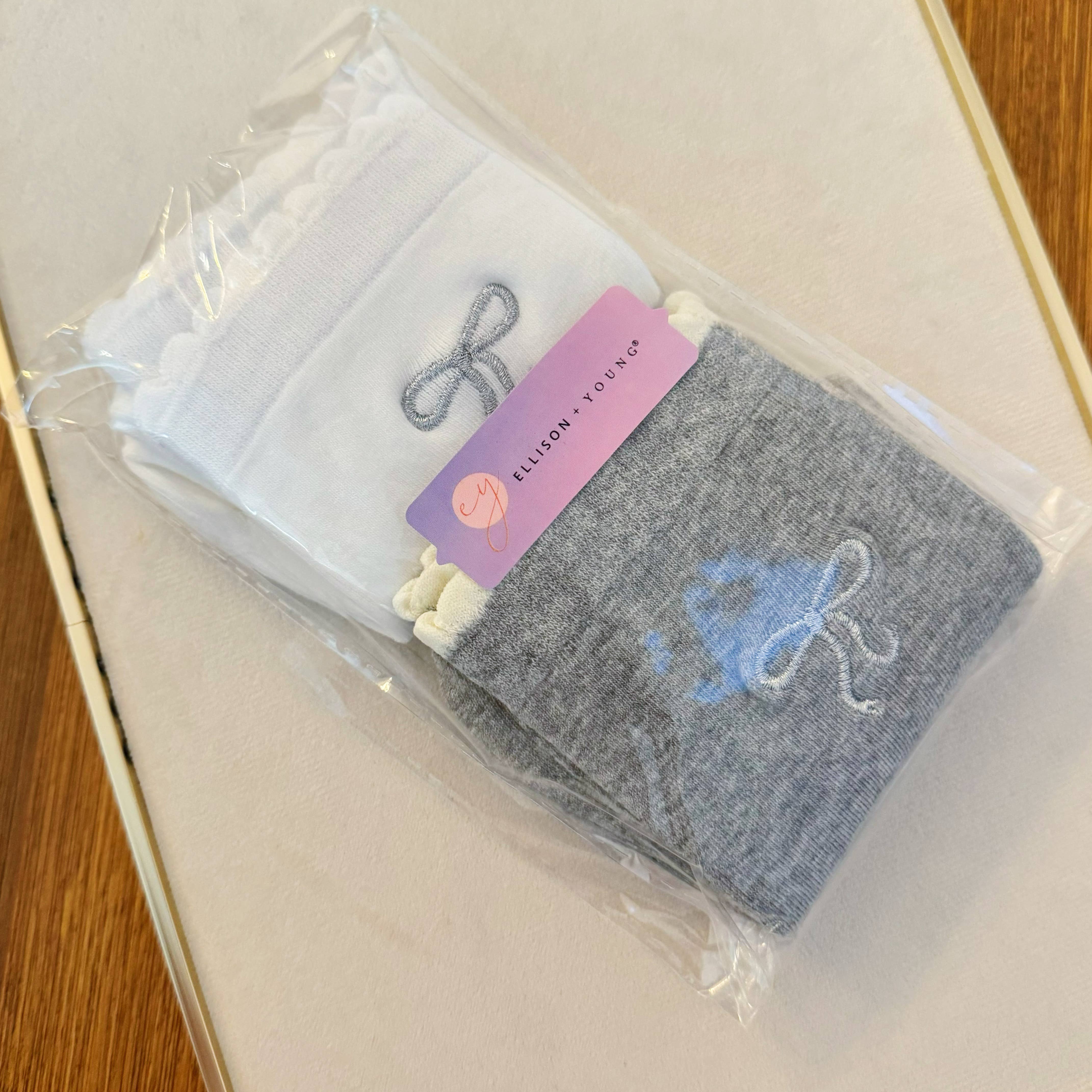 Ellison+Young – Engroshandel Strømper - Dame – Bow Bow Strømper Sæt Med 24