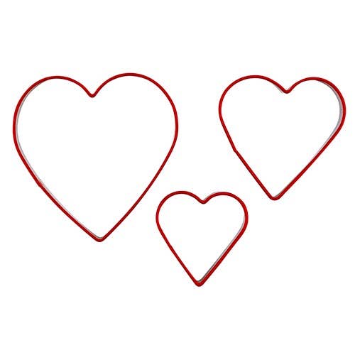 Santa Barbara Design Studio by Creative Brands - Wholesale Cookie Cutter - Heart Cookie Cutter Book Box - Set of 3