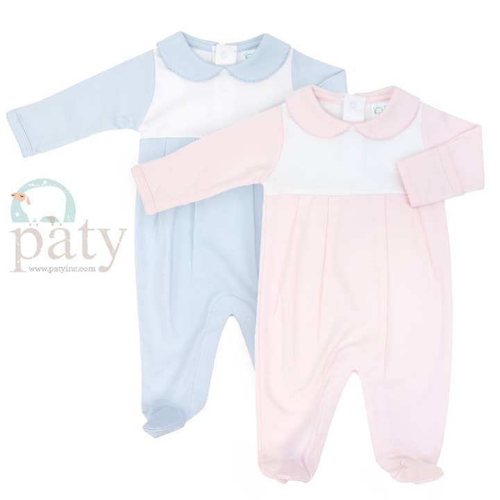 Pima Colorblock Footie for wholesale by Paty