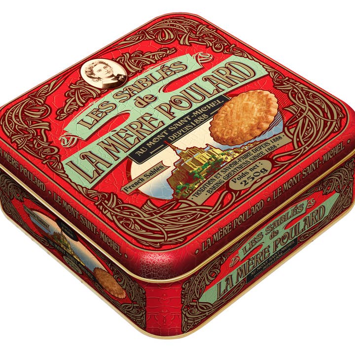Collector Shortbread 250g Halbbox für den Großhandel von Biscuiterie La Mère Poulard