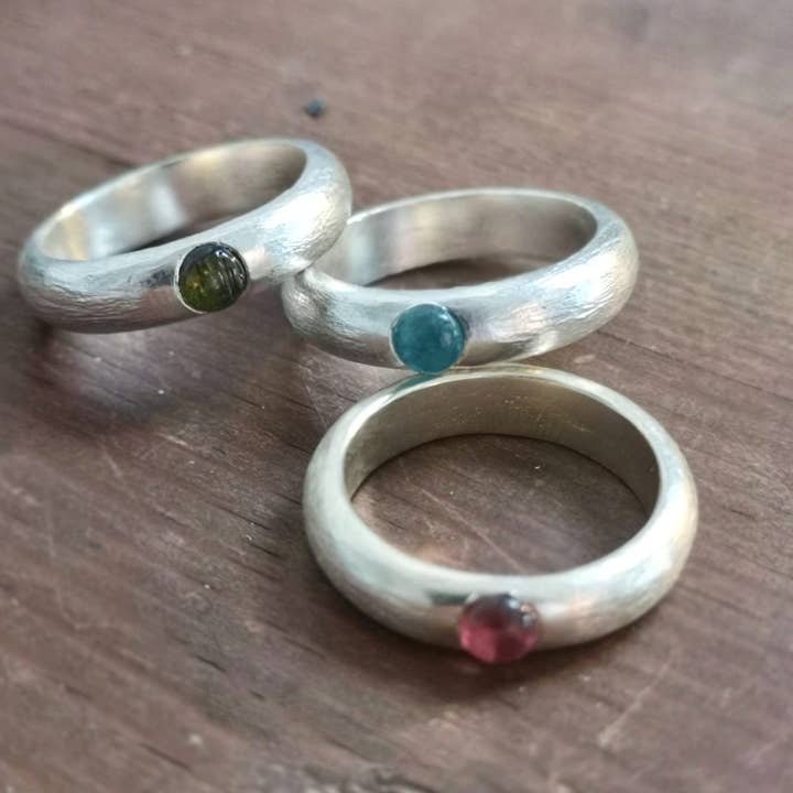 SILVER PAMPLONA RING for wholesale by MIO JEWELS