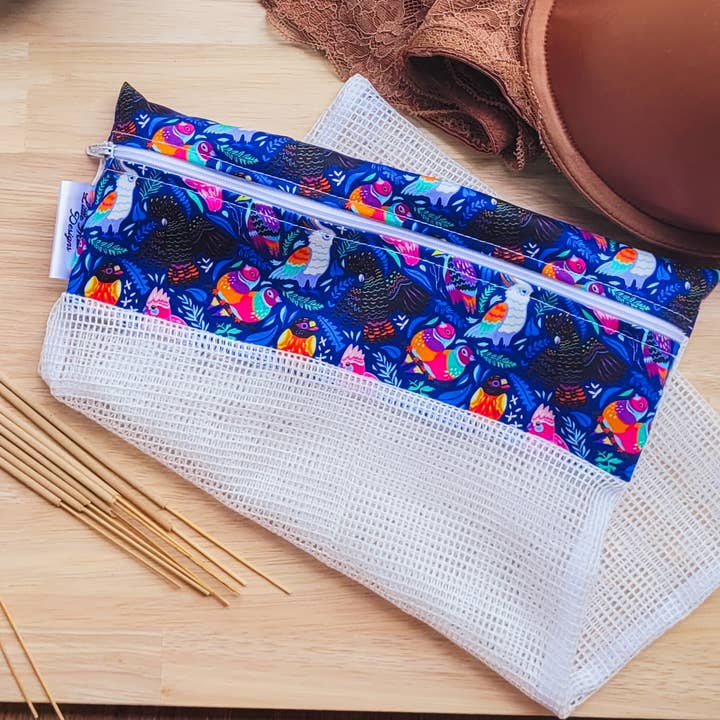 Birds Of Aus Laundry / Wash Bag for wholesale by Little Miss M Designs