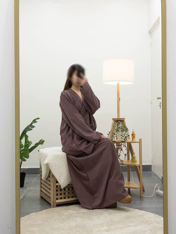 IDEAL OUTFIT - Wholesale Top & Pant Set (NOT Loungewear) - Women's - Ribbed set for winter 2385-ju-Ribbed11