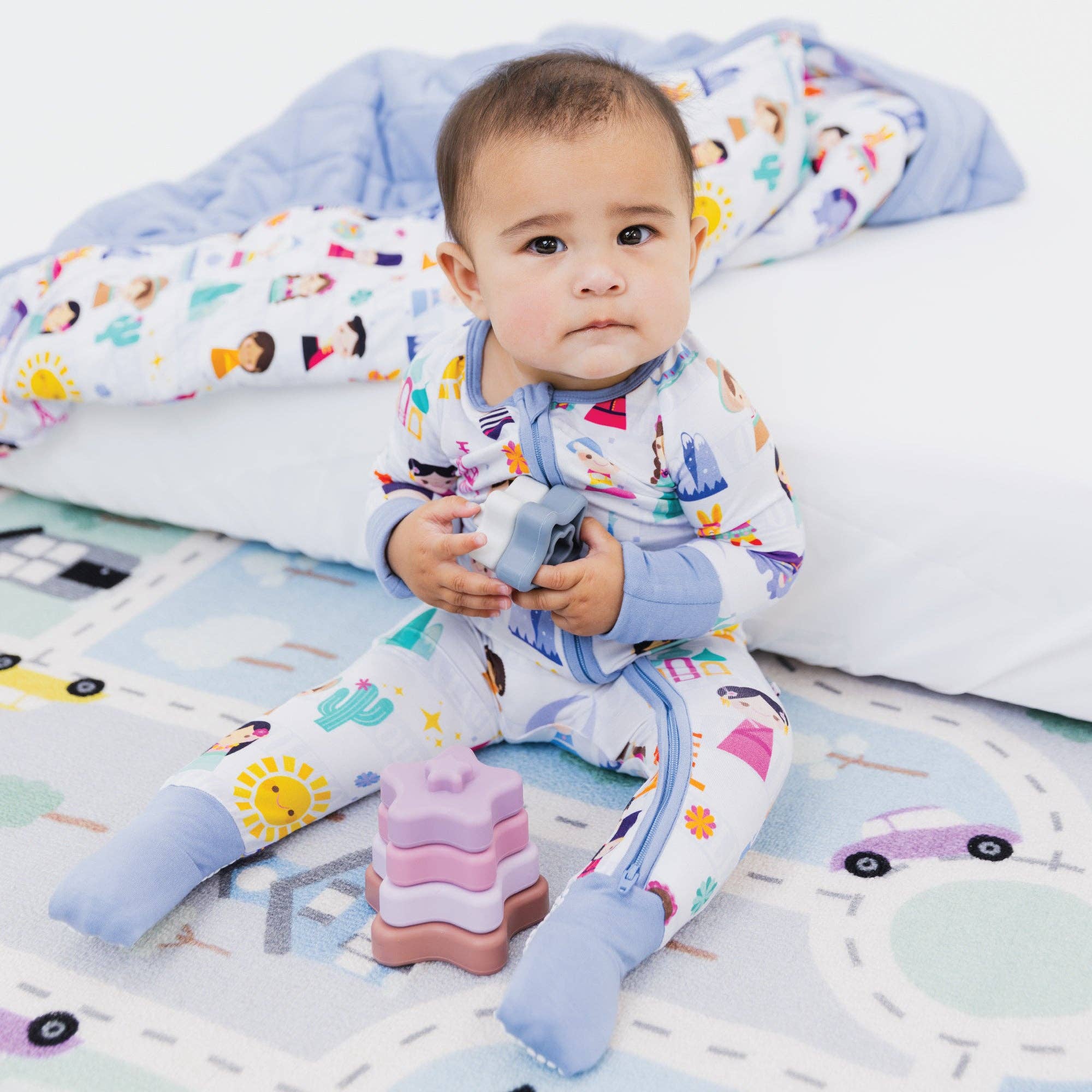Bam & Stitch - Wholesale Sleepsuit - Baby - Children of the World Convertible1