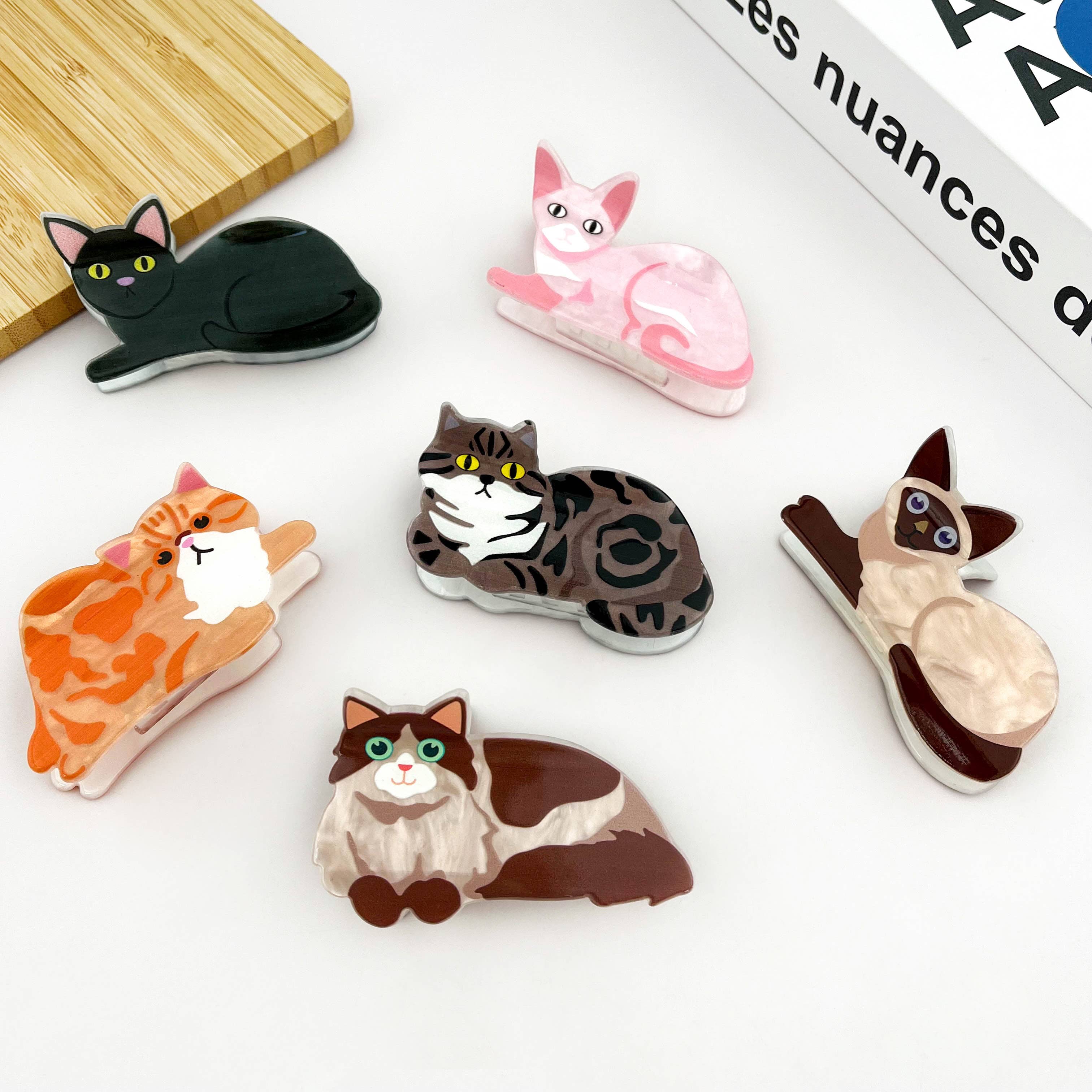 TheDivaSoap - Wholesale Hair Clip - Women's - Cute Cat Claw Clip, Animal Hair Clip6