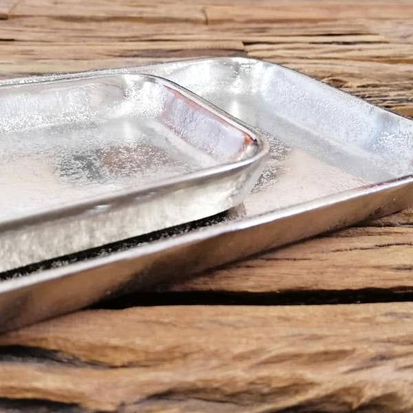 Michael & Philipp Noll e. K. - Wholesale Decorative Plate/Dish/Bowl - Bowl silver square