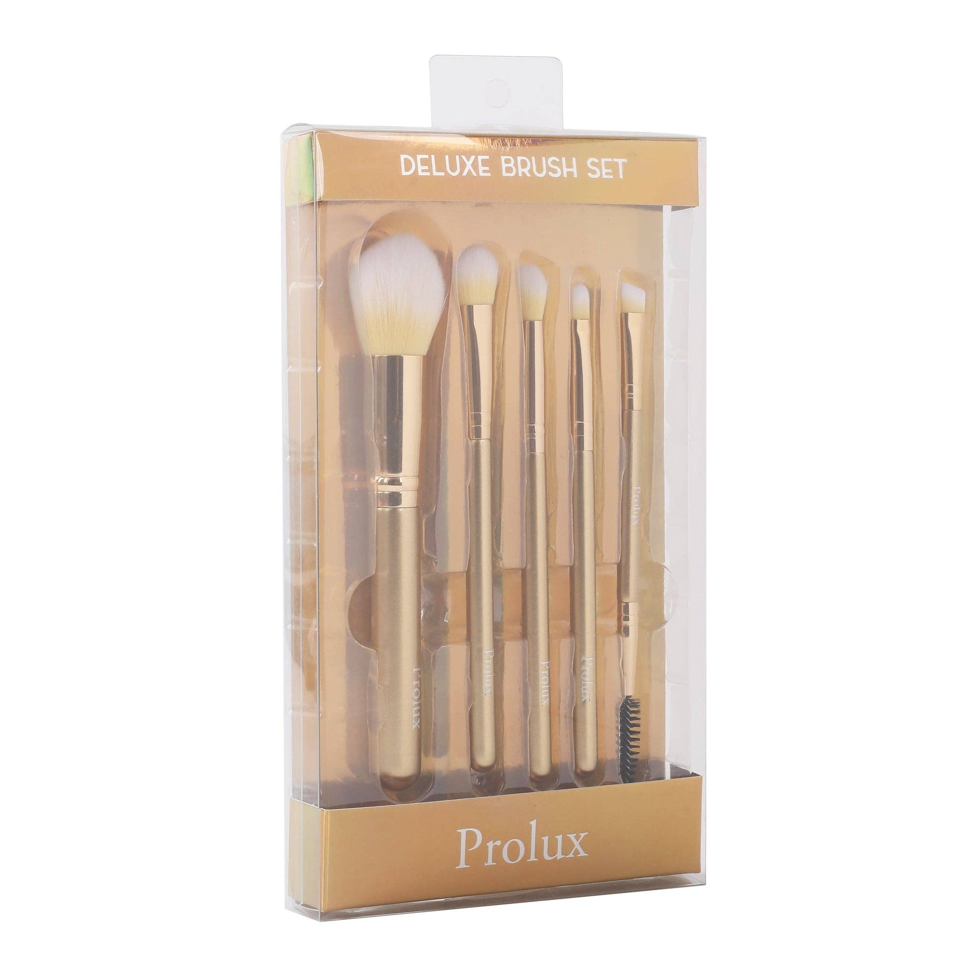 Efon International Corp. - Wholesale Makeup Brush Set - Deluxe - High-Quality Synthetic Bristles 5-piece Brush Set6