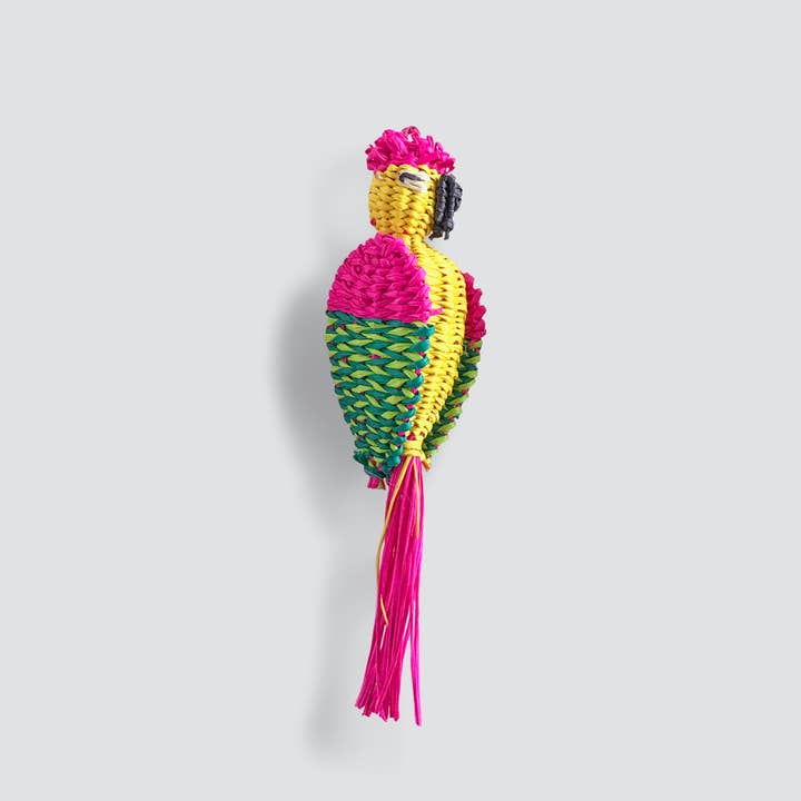 Noël Papagayo- Macaw Holiday Ornaments for wholesale by Belart Fair Trade