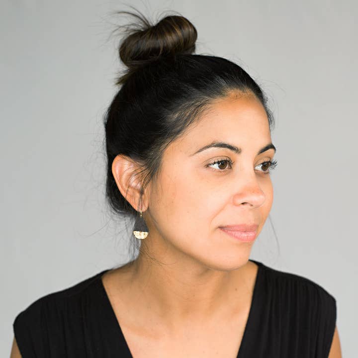 Lava Raindrop (55-VRD) for wholesale by Almeda Jewelry