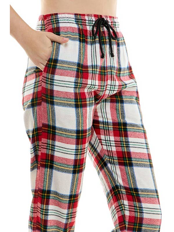 patrol jeans - Wholesale Sleepwear Bottom - Women's - Comfortable Yarn Dyad Flannel Pajama