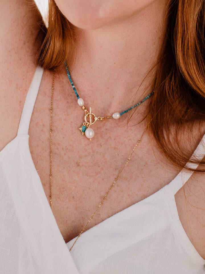 Cala d'Hort Necklace for wholesale by Annabelle Hardie