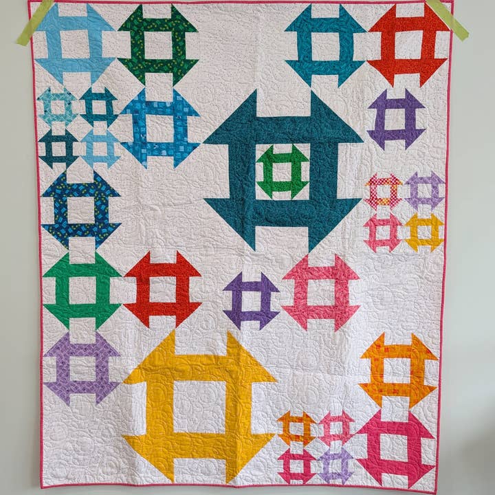 Slightly Biased Quilts - Wholesale Quilt - SAMPLE SALE - Tangential