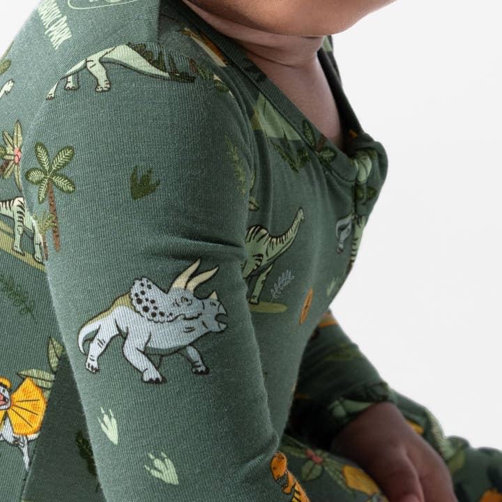 Bellabu Bear - Wholesale Sleepsuit - Baby - Jurassic Park: Safari Bamboo Convertible Footie2