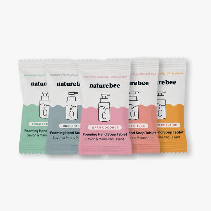 Recharges de savon moussant concentré pour les mains pour la vente par NATURE BEE