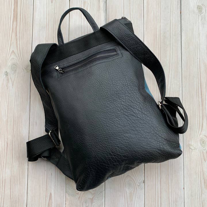 LeaF - Wholesale Backpack - Women's - Leather Backpack Women, Minimalist Leather Rucksack, Gifts1