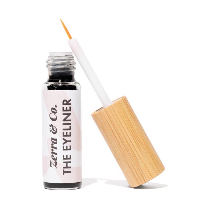 The Eyeliner | Natural Refillable Liquid Eyeliner for wholesale by Zerra & Co.
